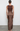 Enza Costa Textured Rib Sleeveless U in Chocolate