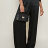 Enza Costa Textured Satin Pant in Black - Estilo Boutique