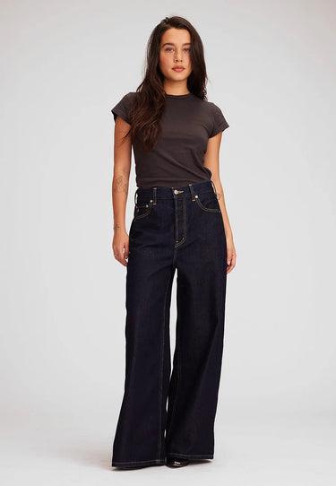 ética Marley Ultra High Rise Baggy in Late Night