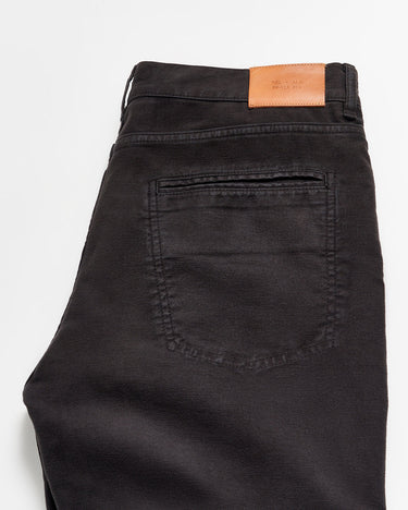 Billy Reid Moleskin Cochran Jean in Black Walnut