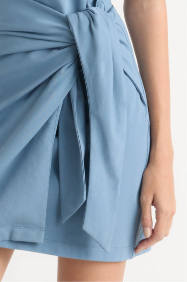 Modern Citizen Fallon Organic Cotton T-Shirt Wrap Dress