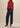Favorite Daughter The Curtsey Cardigan in Crimson