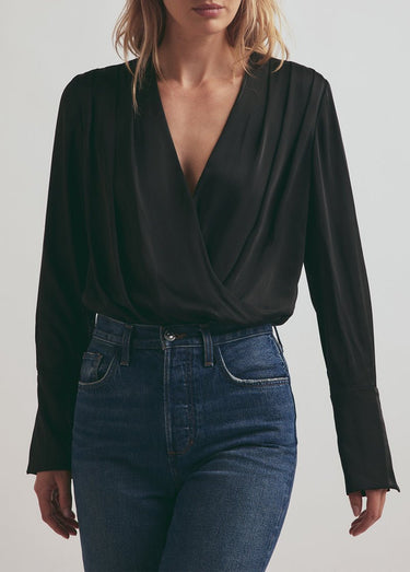 Favorite Daughter The Date Blouse in Black