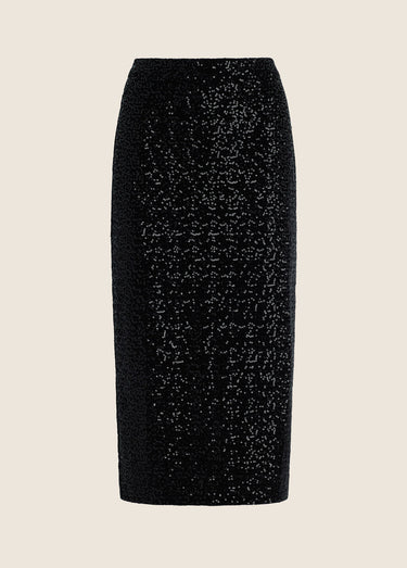 Favorite Daughter The Out of Your League Skirt in Party Black