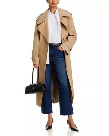 Frame Le Sleek Straight in Showdown Raw Fray