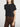 Frame The Boxy Tee in Black