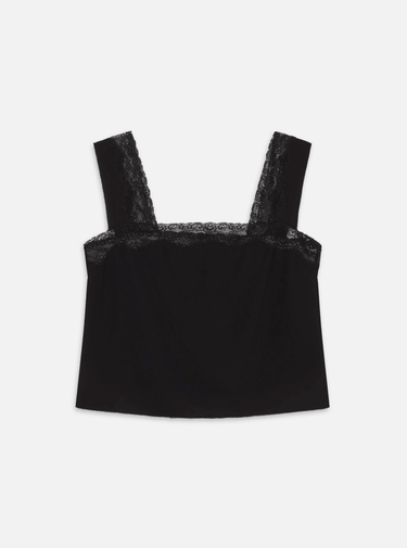 Frame The Chandelier Cami in Black