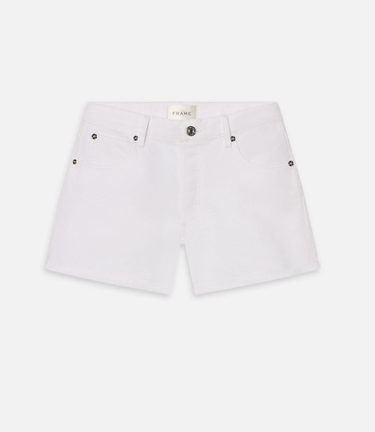 Frame The Hang Short in White - Estilo Boutique