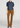 Frame The Poise Top in Rinse