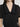 Frame The Velvet Trim Sailor Blouse in Black