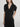 Frame The Velvet Trim Sailor Blouse in Black