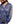 Free People Rose Bud Blouse in Blue Combo - Estilo Boutique