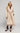 Generation Love Jenny Fringe Wool Coat in Soft Beige