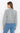 Generation Love Julie Crystal Stud Sweatshirt in Heather Grey