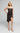 Generation Love Kaycie Vegan Leather Dress in Dark Espresso