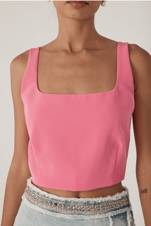 Generation Love Othella Crepe Top in Cherry Blossom - Estilo Boutique
