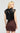 Generation Love Rachel Chantilly Lace Combo Halter Blouse in Black