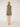 Gilner Farrar Aria Dress in Khaki Green Linen