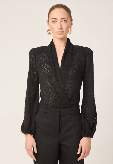 Gilner Farrar Cece Top in Black