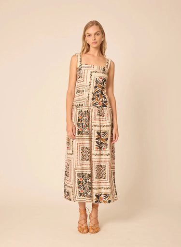 Gilner Farrar Julien Dress in Tanzania Print