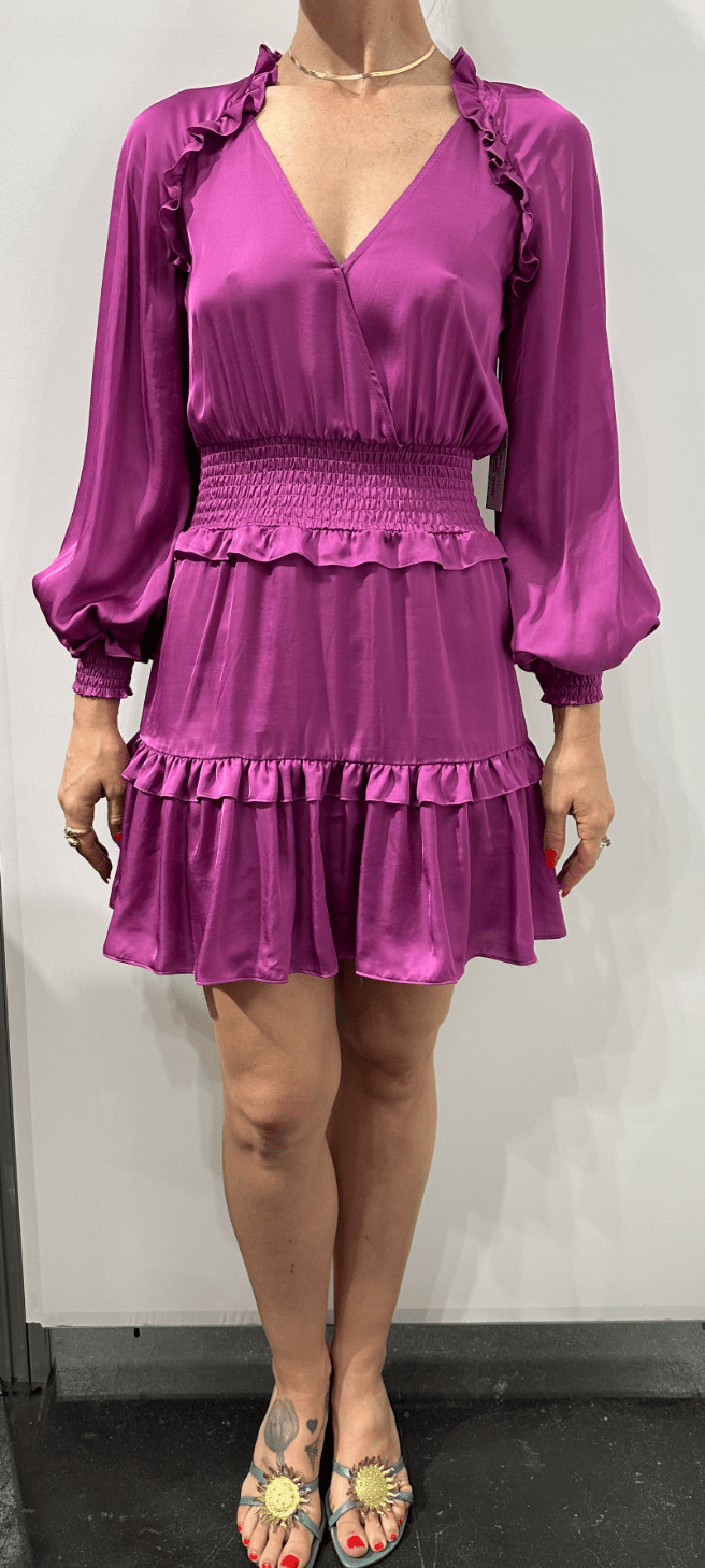 Gilner Farrar Raquel Dress in Viola - Estilo Boutique