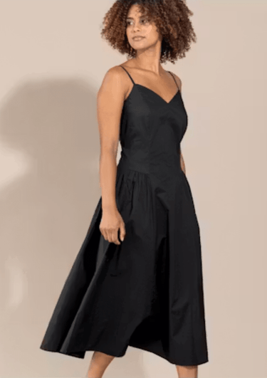 Go Silk Go Summer Dreams Dress in Black