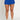 Gold Hinge Pleated Tennis Skirt in Cobalt - Estilo Boutique