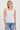 Goldie Tee Variegated Rib Tank in White