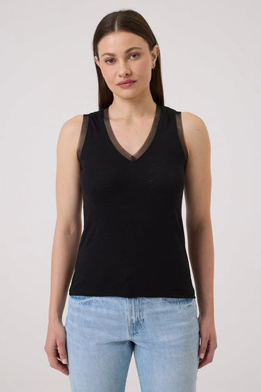Goldie Tees Celine Shell in Black