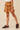 Hayden Girls Shimmery Ruffle Tiered Smocked Waist Skirt in Camel