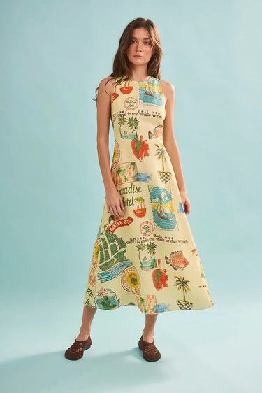 Hunter Bell Faith Dress in Wish You Were Here