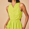 Hunter Bell Kathleen Dress in Lime - Estilo Boutique