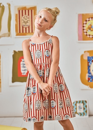 Hunter Bell Kids Grace Dress in Mallet Club - Estilo Boutique