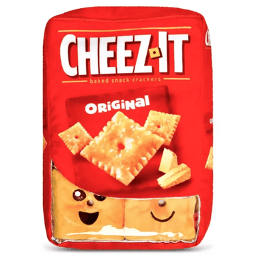 Iscream 6" Cheez-It Packaging Plush