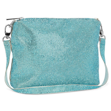 Iscream Aquamarine Crystal Crossbody Bag - Estilo Boutique