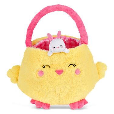 Iscream Hoppy Chick Basket Plush - Estilo Boutique