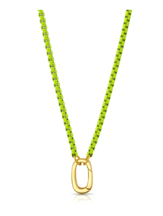 Jen Hansen Enamel Connector Necklace - Estilo Boutique