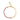 Jen Hansen Half & Half Paperclip Pink Tennis Bracelet