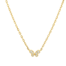 Jen Hansen Tiny Butterfly Necklace in Gold - Estilo Boutique