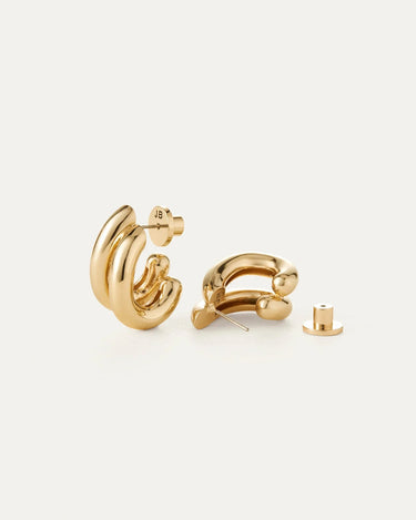 Jenny Bird Florence Earrings in Gold