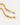 Jenny Bird Rizzo Necklace in Gold