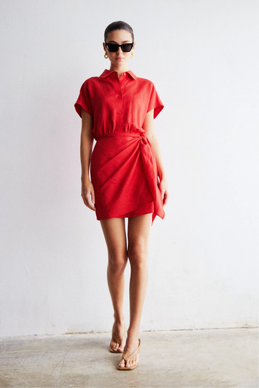 JS71 Carson Dress in Red