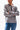 Jumper1234 Cashmere Contrast Polo in Moose and Navy