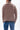 Jumper1234 Narrow Stripe Roll Collar in Sacramento Saddle Brown