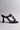 Kaanas Sequoia By LUN Flower Applique Heel in Black - Estilo Boutique