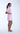 Karina Grimaldi Flora Denim Mini Dress in Orchid Dream
