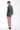 Karina Grimaldi Zoe Rhinestone Blazer in Smoke Grey
