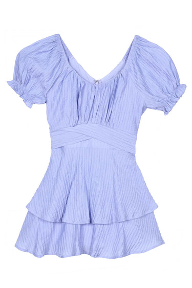 Katie J Junior Delilah Gauze Dress in Lilac - Estilo Boutique