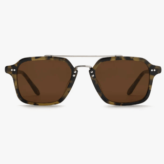 Krewe Colton Sunglasses in Tortuga Silver - Estilo Boutique