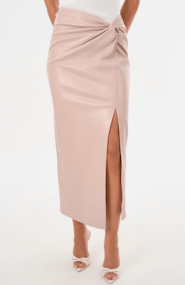 Lamarque Eileen Maxi Skirt in Rose - Estilo Boutique